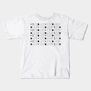 Fizz Buzz - Text Kids T-Shirt